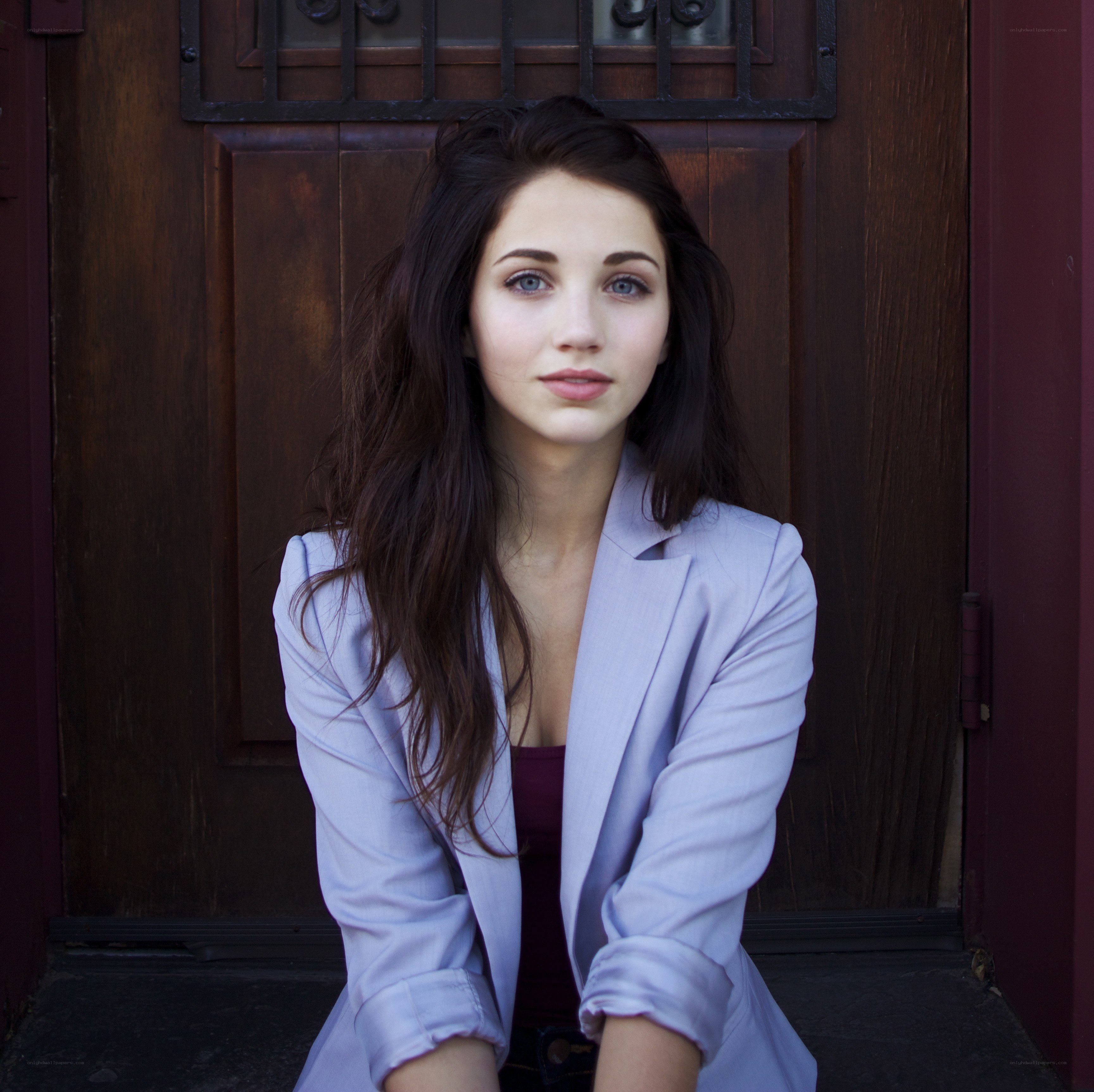 woman in light blazer