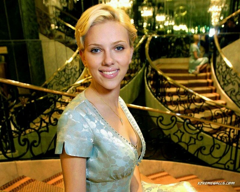 woman in light blue dress
