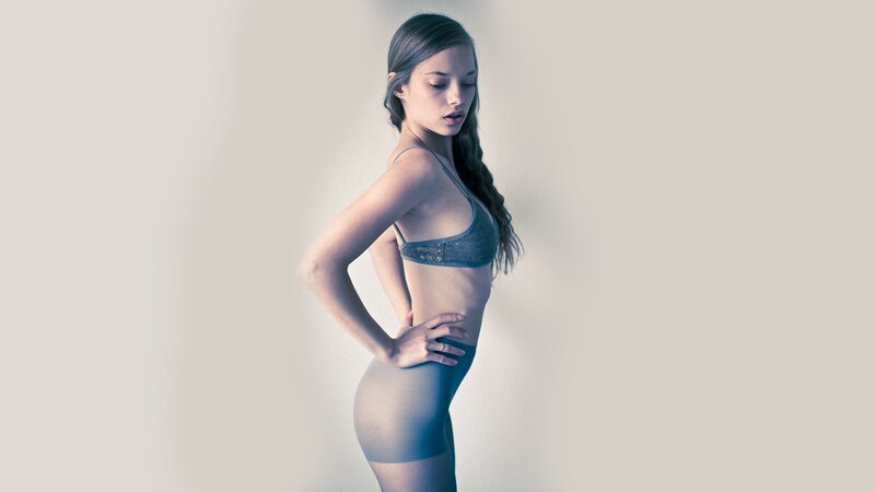 woman in lingerie posing