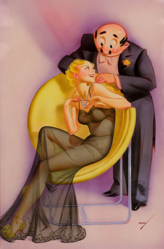 woman in lingerie with man