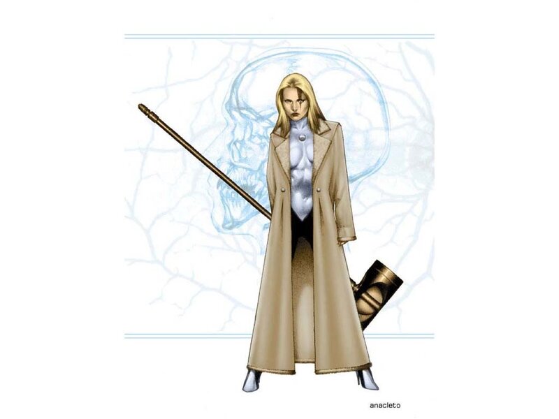 Woman in Long Coat — Beige