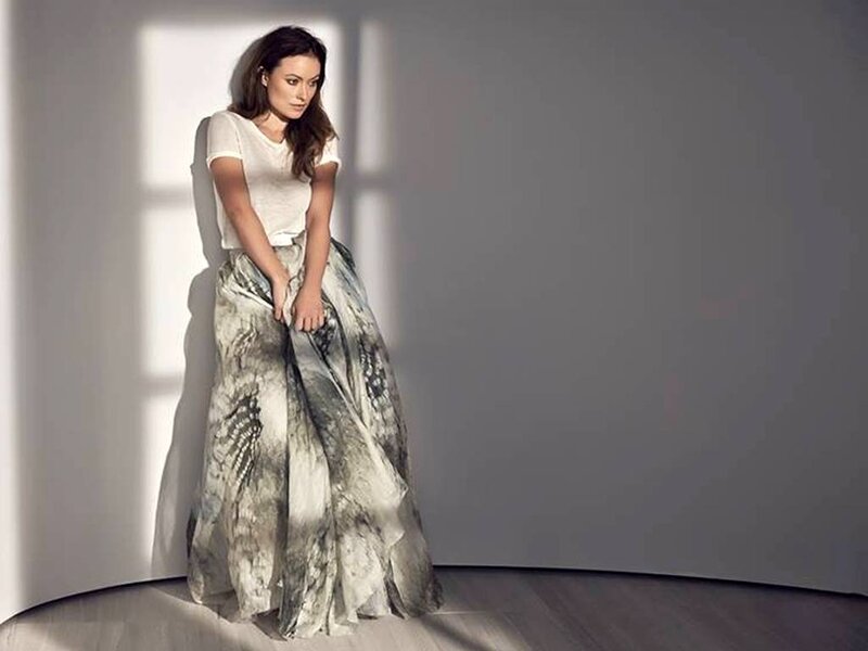 Woman in Long Skirt