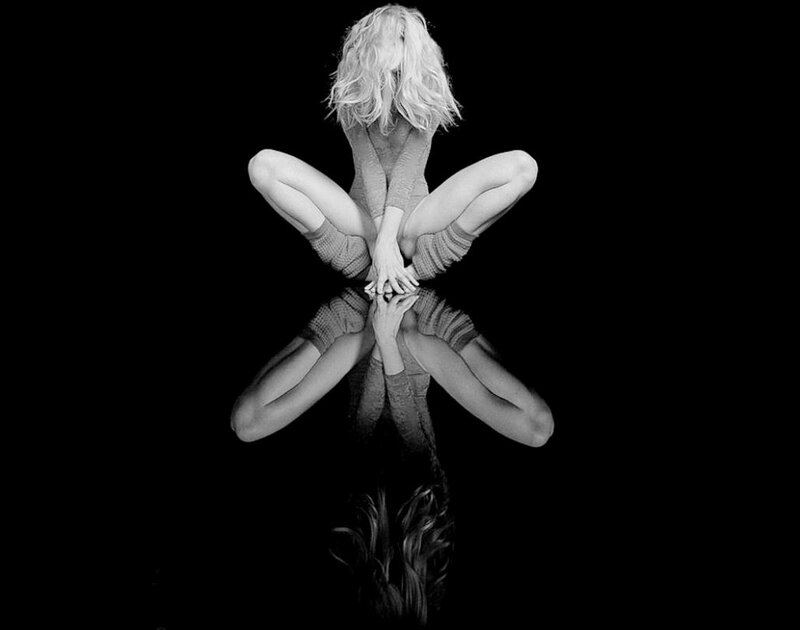 Woman in Lotus Pose