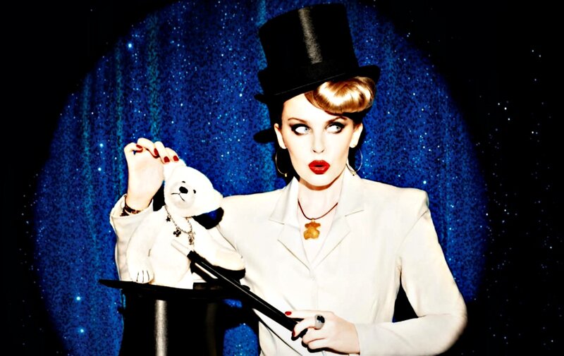 Woman in Magician Costume — Blue, Dramatic, Photograph