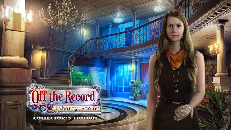 Woman in Mansion Hallway