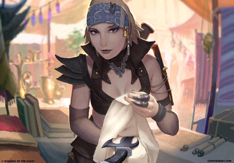 Woman in Market