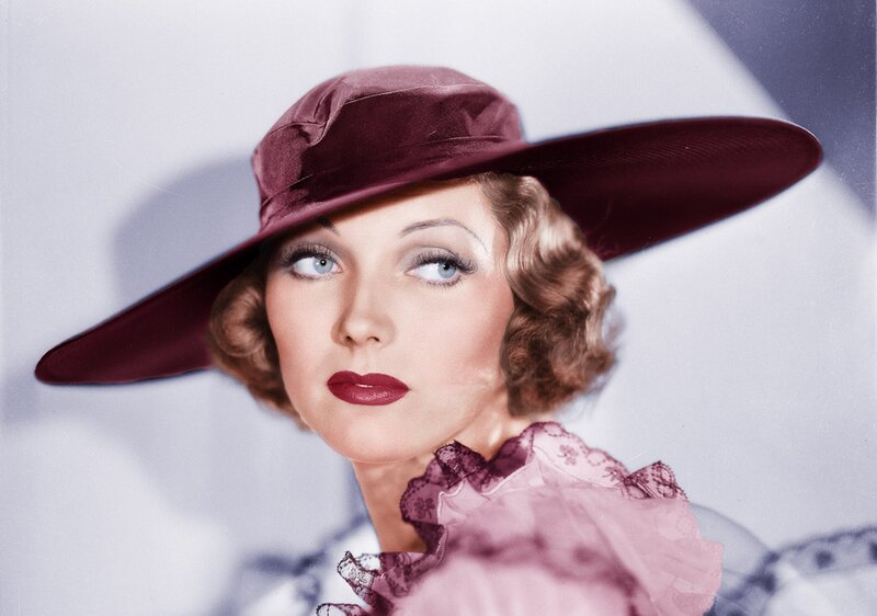 Woman in Maroon Hat — Dramatic