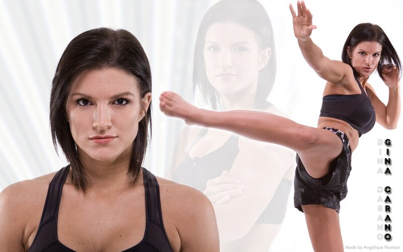 woman in martial arts pose