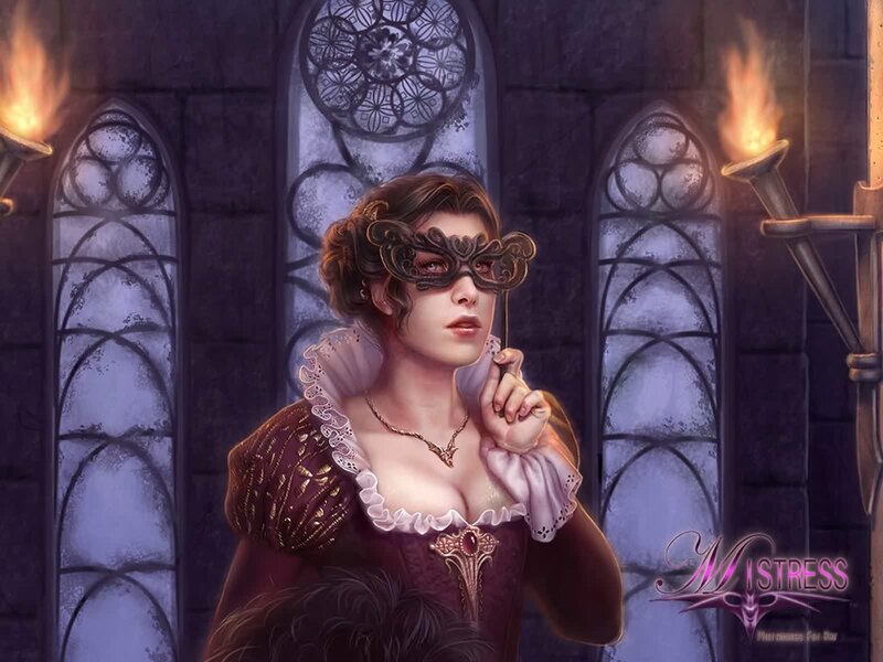 woman in masquerade mask