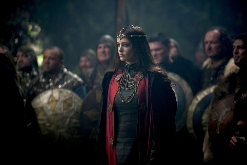 woman in medieval attire
