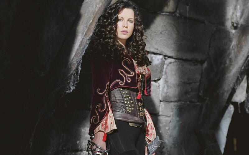 woman in medieval costume