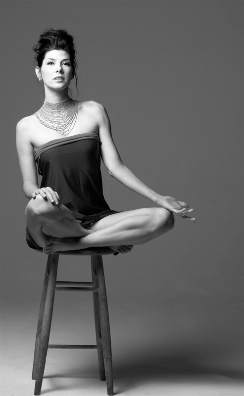 woman in meditation pose