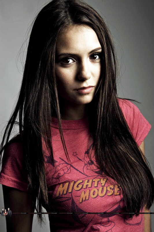 woman in mighty mouse t-shirt