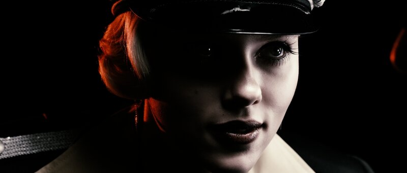 woman in military cap