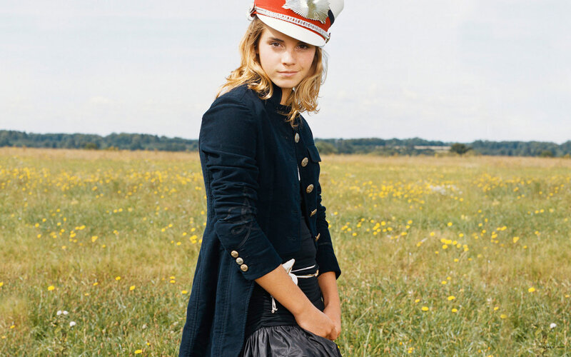 woman in military-style uniform
