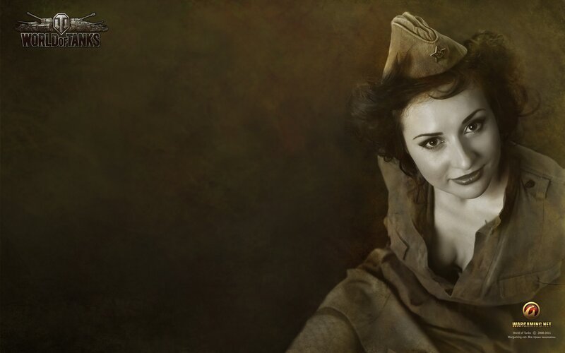 Woman in military uniform