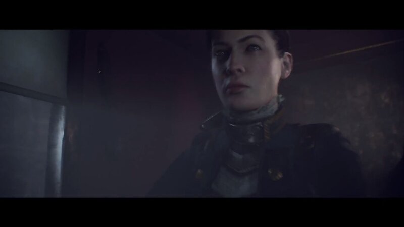Woman in Military Uniform — Black, Tense
