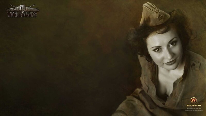 Woman in Military Uniform — Brown, Dramatic, Photograph, Military Cap