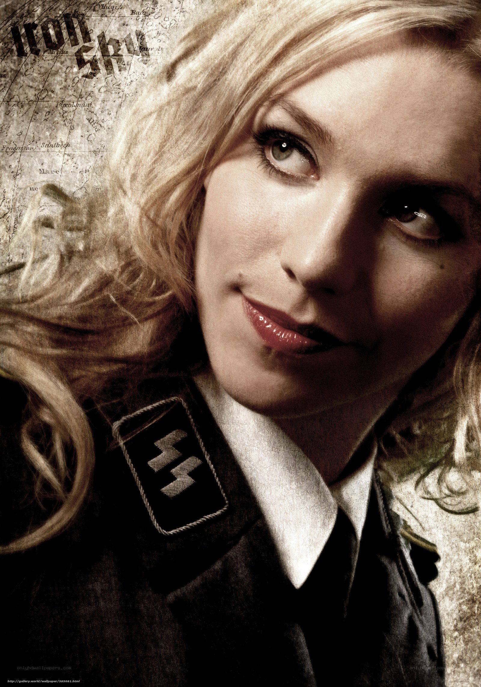 Woman in military uniform
