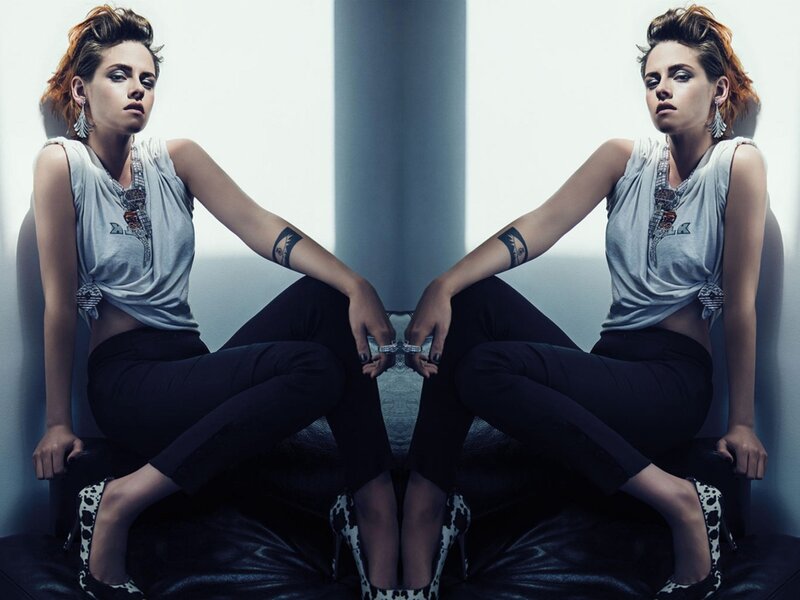 Woman in Mirrored Pose
