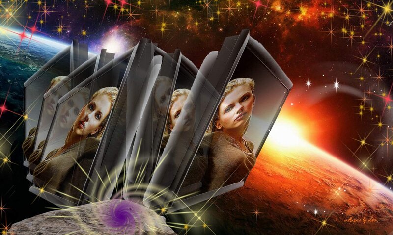 Woman in Multiple Frames