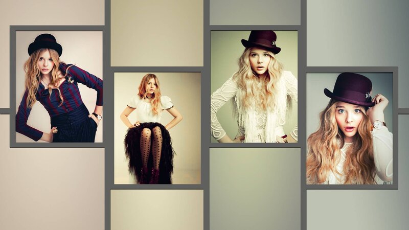 Woman in Multiple Outfits — Beige