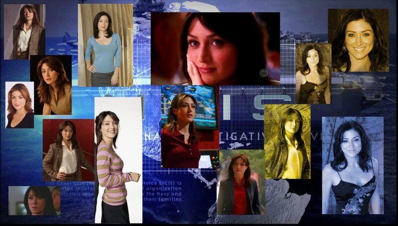 Woman in Multiple Outfits — Blue, Dramatic
