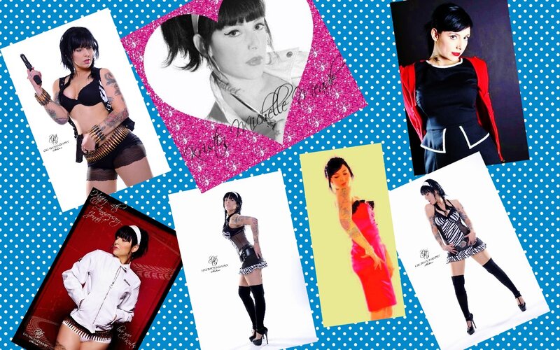 Woman in Multiple Outfits — Blue