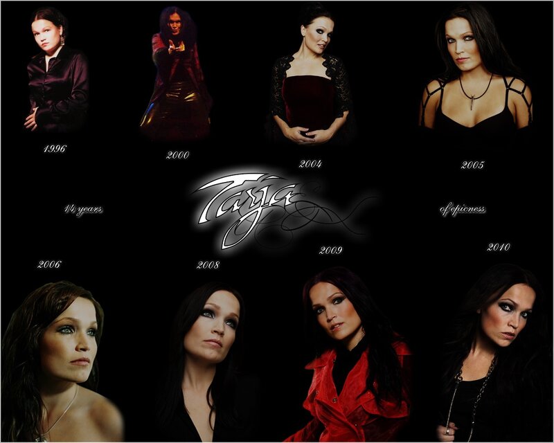 Woman in Multiple Portraits — Black, Dramatic