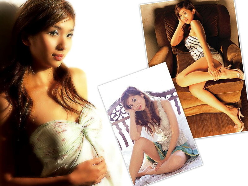 woman in multiple poses
