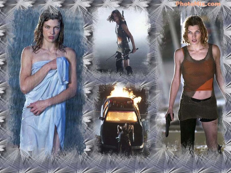 Woman in Multiple Scenes