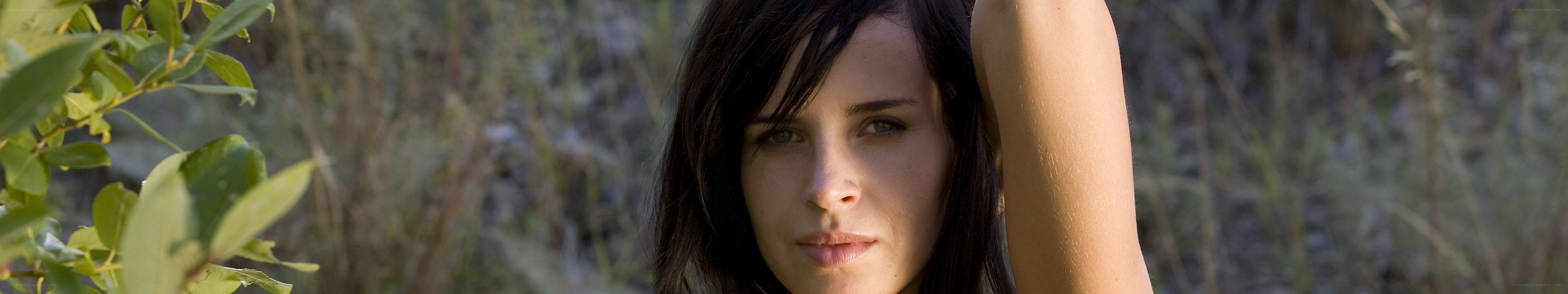 woman in natural setting