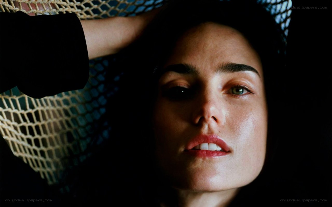 woman in net hammock