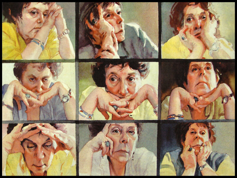 Woman in Nine Panels
