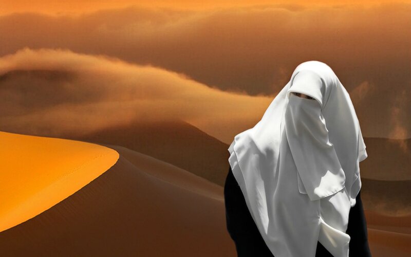 Woman in Niqab