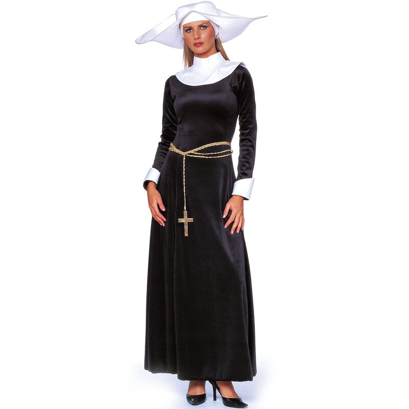 woman in nun costume