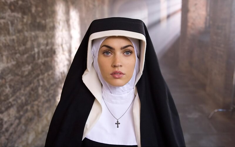 Woman in Nun Habit