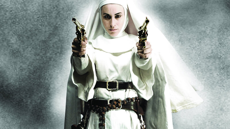 Woman in Nun's Habit — White