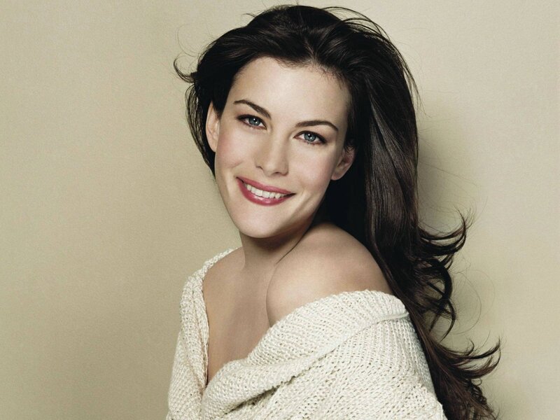 Woman in off-shoulder sweater