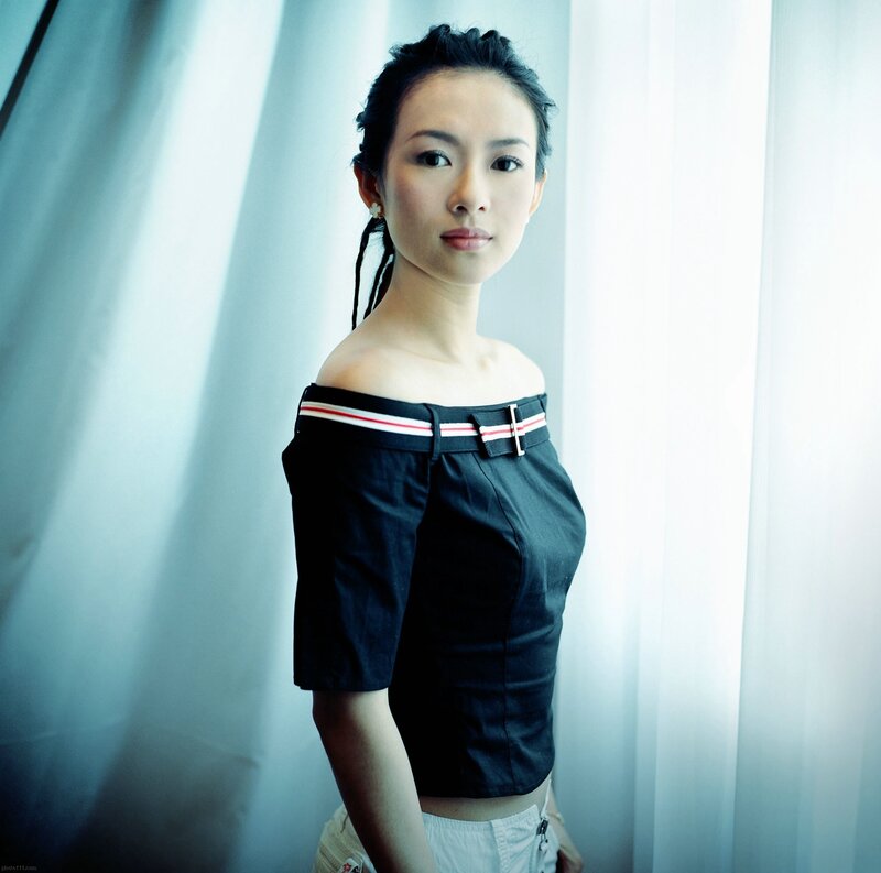 woman in off-shoulder top