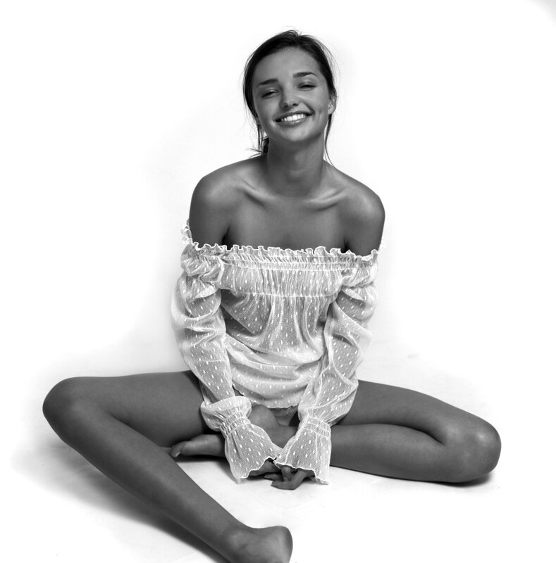 woman in off-shoulder top