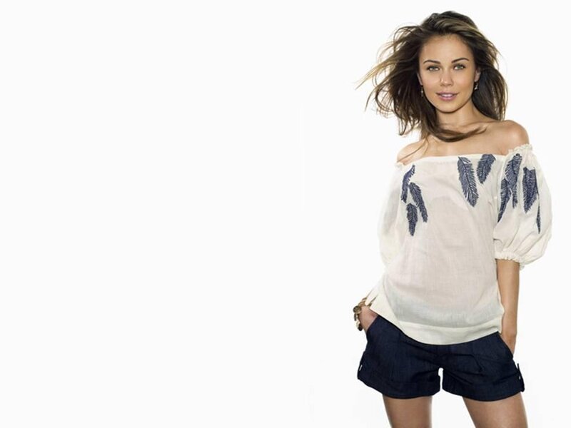 Woman in Off-shoulder Top — White, Confident