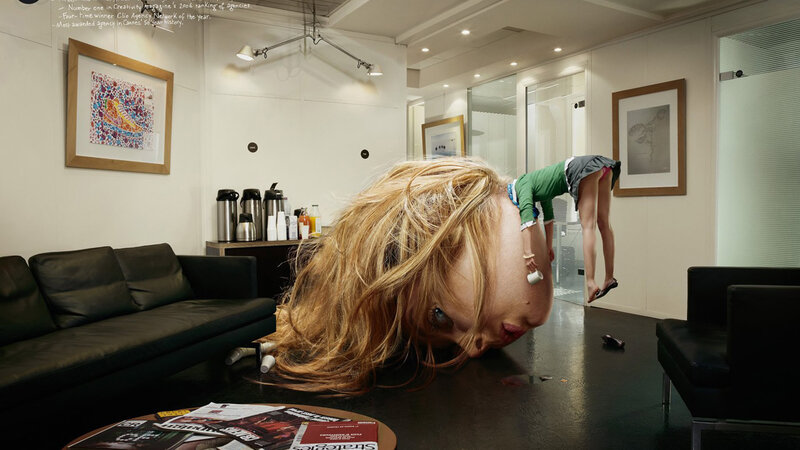 Woman in Office