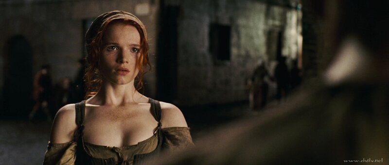 Woman in Old Dress