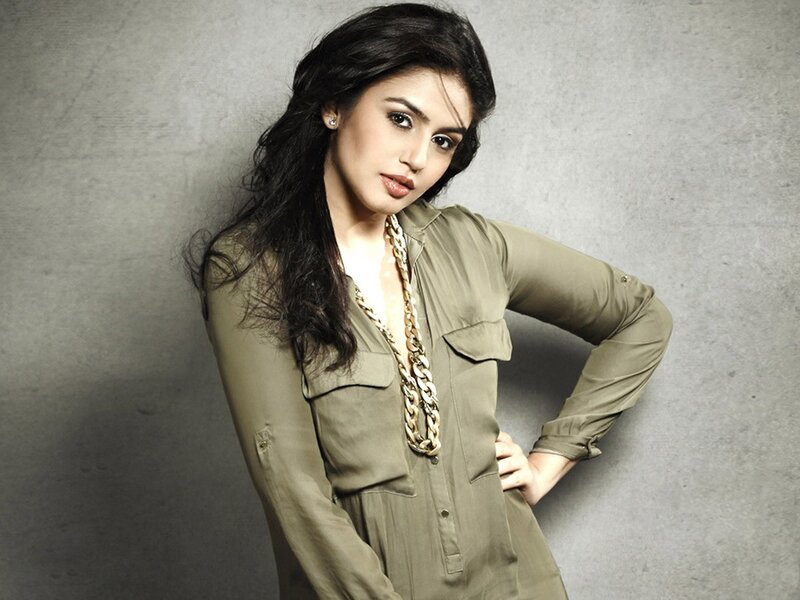 woman in olive green shirt