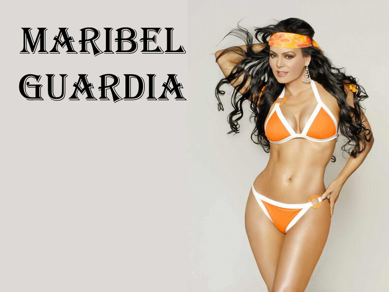 Woman in Orange Bikini — Confident, Photograph, Headband