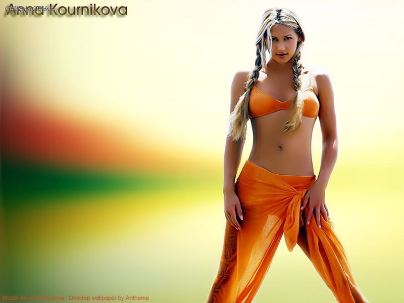Woman in Orange Outfit — Sunny