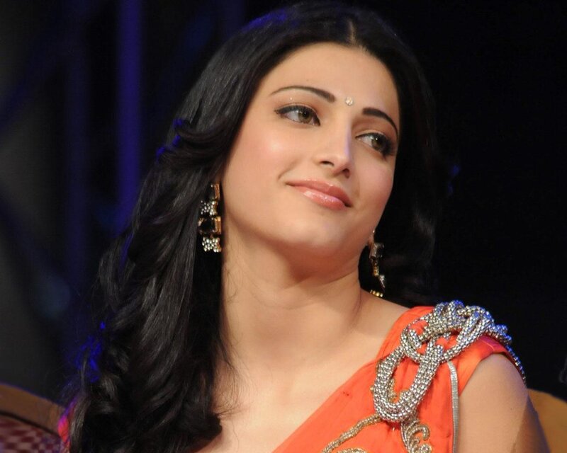 woman in orange sari