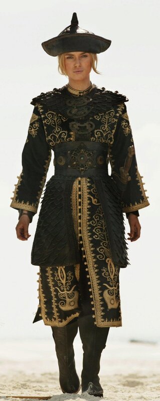 woman in ornate armor