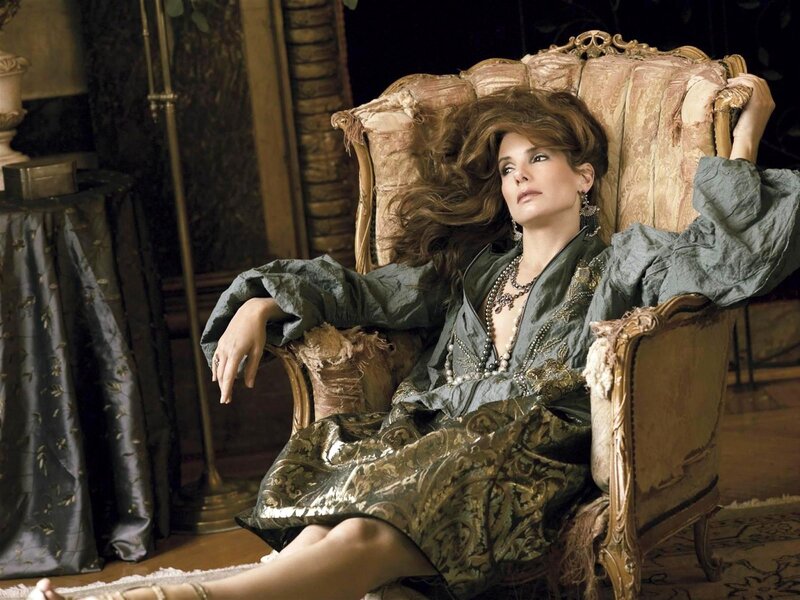 woman in ornate chair